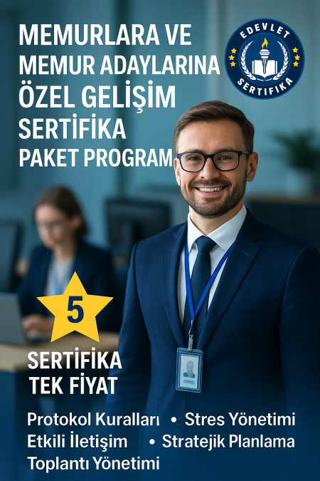 Memurlar ve Memur Adaylarına Özel Sertifika Paket Programı 453